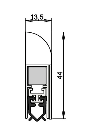 Commander Vite ATHMER Joint de porte Wind-Ex 1-311 1 côté longueur 860 mm ( 3327023010 )
