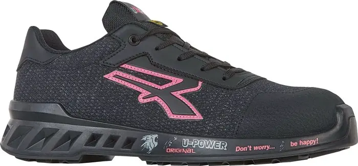Acheter En Ligne Chaussures de sécurité pour femmes U.POWER MICHELLE taille 40 noir/rose ( 8002411068 )