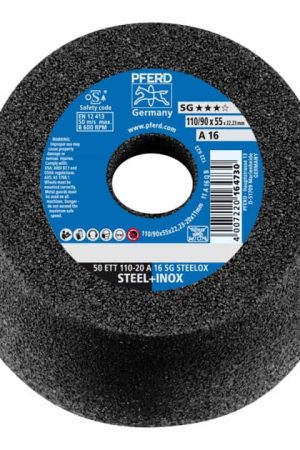 PFERD Meule boisseau ETT SG STEELOX 110/55 mm ( 4000843242 ) Meilleur Choix