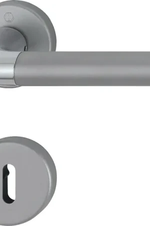HOPPE Garniture à rosette Brême 1505/42KV/42KVS aluminium F49/F9-2 ( 3000220010 ) Prix Réduit
