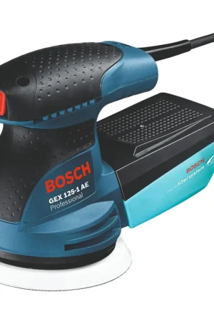Prix Choc Bosch GEX 125-1 AE Professional Ponceuse excentrique 250 watts 125 mm ( 0601387504 ) + coffret