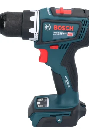 Bosch GSR 18V-90 C Professional Perceuse-visseuse sans fil 18 V 64 Nm Brushless + 2x batterie ProCORE 4,0 Ah + chargeur + L-Boxx Authentique