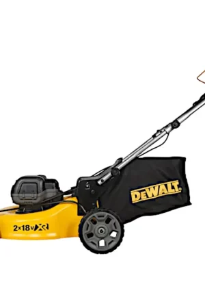 Tondeuse à gazon sans fil DeWalt DCMW 564 M2 36 V (2x 18 V) 48 cm sans balais + 2x batterie 4,0 Ah + chargeur Populaire