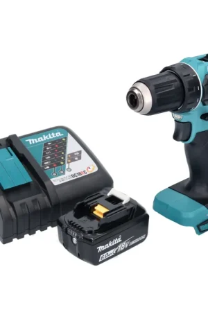 Makita DDF 485 RG1 Perceuse-visseuse sans fil 18 V 50 Nm sans balais + 1x Batterie 6,0 Ah + Chargeur Promotion