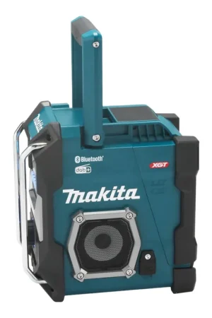 Meilleur Prix Makita MR 004 GZ Radio de chantier 12 - 40 V DAB, DAB+, FM / AUX, USB, Bluetooth - sans batterie, sans chargeur