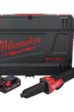 Affaire À Saisir Meuleuse droite à batterie Milwaukee M18 FDGROVPDB-301X 18 V sans balais + 1x batterie 3,0 Ah + boîtier HD - sans chargeur