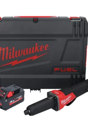 Commande En Gros Meuleuse droite à batterie Milwaukee M18 FDGROVPDB-551X 18 V brushless + 1x batterie 5,5 Ah + boîtier HD - sans chargeur