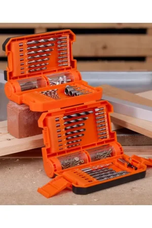 WellCut Set de 51 embouts de perçage et de vissage en acier HSS, avec porte-embouts magnétique & coffret de rangement portable ( WC-DB51U ) Populaire