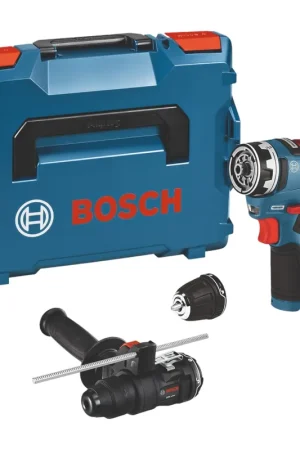 Bosch GSR 12V-35 FC Perceuse-visseuse sans fil 12 V 35 Nm Brushless + 1x batterie 6,0 Ah + chargeur + 2x embouts + L-Boxx Prix Choc