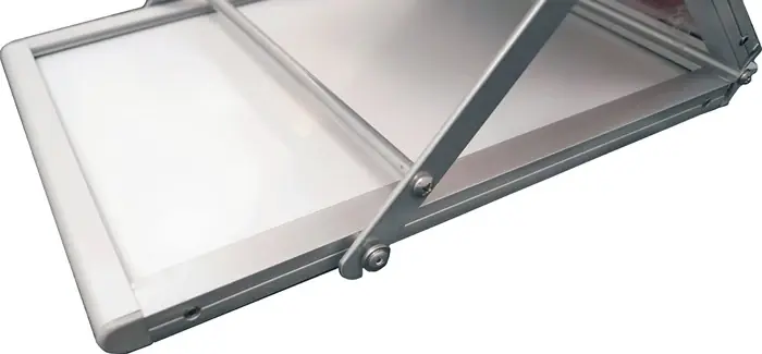 Seulement Aujourd'hui Présentoir à prospectus ( 9000493695 ) H1450xL270xP360mm 6 cases A4