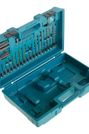 Authentique Makita 183W49-4 Coffret de transport 480 x 320 x 140 mm + 65 pcs. d'accessoires SDS-plus pour marteau perforateur sans fil DHR171