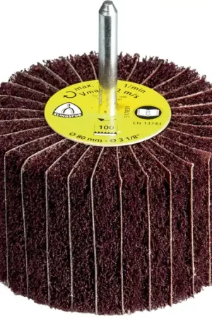 KLINGSPOR Roues à lamelles NCS 600 Ø80xH50mm Granulation 60 ( 4000844377 ) Nouveauté