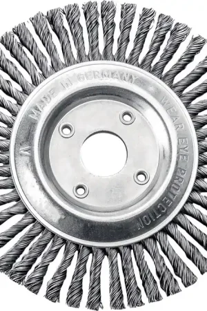 LESSMANN brosse ronde Ø 125 mm alésage fil épaisseur 0,5 mm (4000844932) Vente Directe