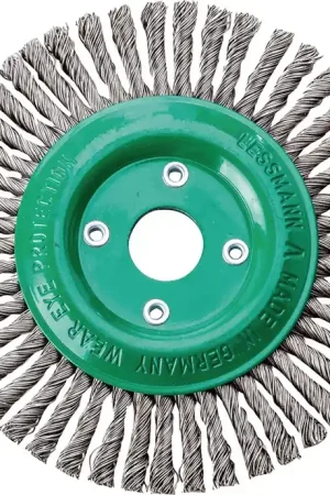 Bon Marché LESSMANN brosse ronde Ø 125 mm alésage fil épaisseur 0,5 mm (4000844933)