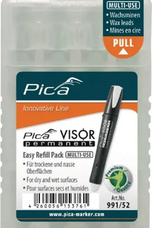 PICA Minenset Visor permanent 4x blanc ( 4000871367 ) Meilleur Prix