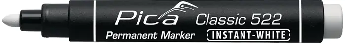 PICA marqueur permanent INSTANT WHITE blanc (4000871380) Affaire À Saisir