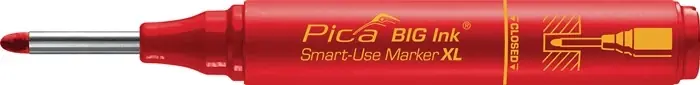 Expédié Aujourd'hui PICA marqueur permanent BIG INK SMART-USE-MARKER XL rouge (4000871418)
