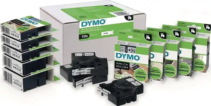 DYMO bande d'écriture largeur de bande 19 mm longueur de bande 7 m ( 4000871919 ) Commande En Gros
