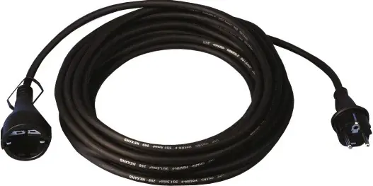 JÄGER DIREKT rallonge de contact de protection 16 A 250 V 3 x 1,5 mm² (4000873702) Dernier Modèle
