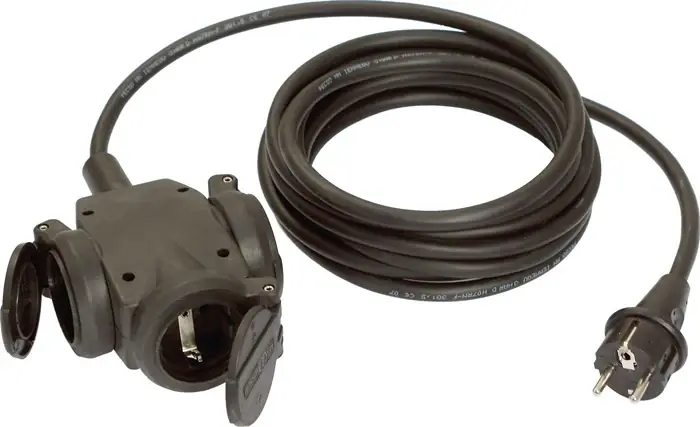 WEINGÄRTNER Rallonge à contact de protection 16 A 230 V 3 x 1,5 mm² ( 4000873789 ) Paiement Sécurisé
