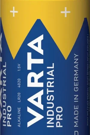 VARTA Batterie Industrial PRO 1,5 V D Mono 17000 mAh ( 4000876103 ) Dernier Modèle