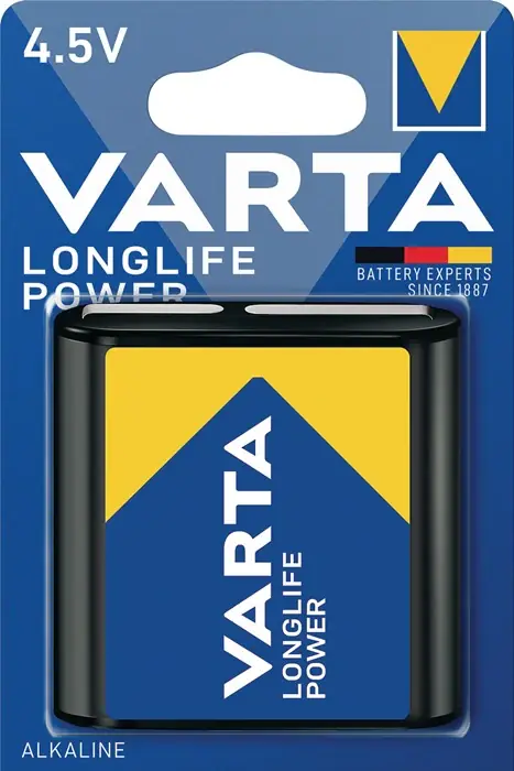 Batterie VARTA Longlife Power 4,5 V 6100 mAh ( 4000876106 ) Commander Maintenant