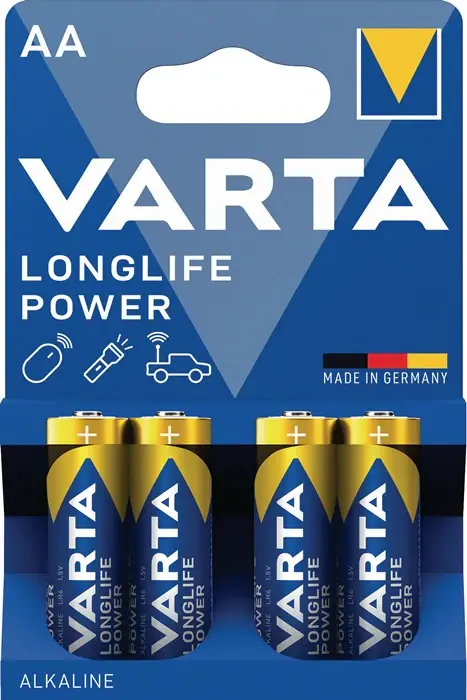 Pile VARTA Longlife Power 1,5 V AA-AM3-Mignon 2950 mAh ( 4000901811 ) Nouvelle Collection