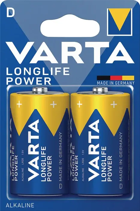 Vente Directe Batterie VARTA Longlife Power 1,5 V D-AM1-Mono 16500 mAh ( 4000901813 )
