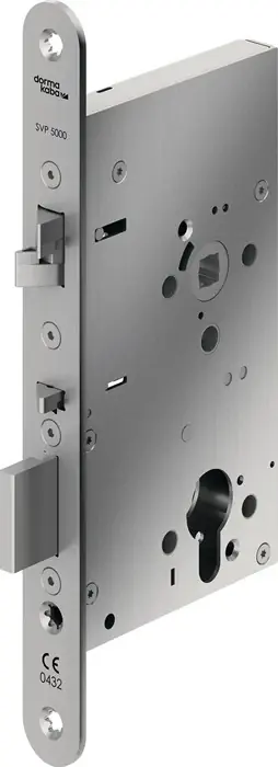 Serrure à mortaiser anti-panique DORMAKABA SVP 5xxx Fonction anti-panique E arrondie ( 4120622262 ) Meilleur Choix