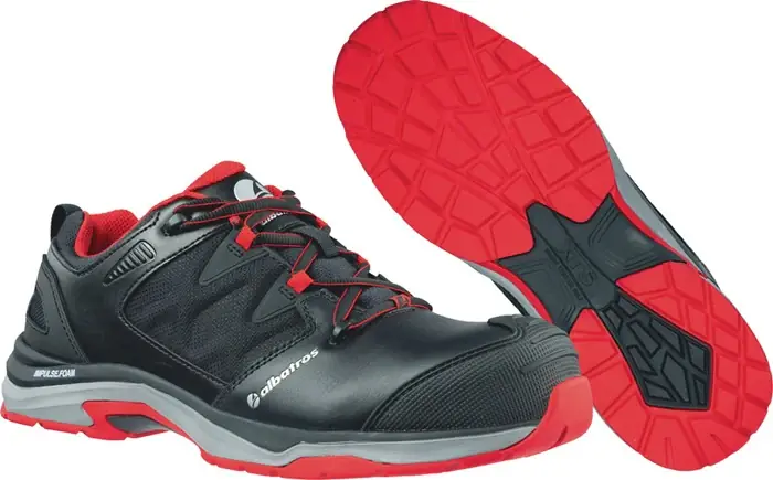 Affaire À Saisir ALBATROS Chaussures de sécurité ULTRATRAIL BLACK Low Taille 40 noir/rouge ( 4300700580 )