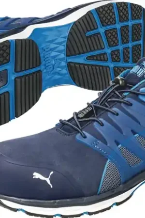Soldes Chaussures de sécurité PUMA VELOCITY 2.0 BLUE LOW taille 43 bleu ( 4300700613 )
