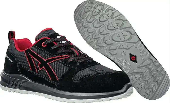 ALBATROS chaussure de travail CLIFTON ST LOW taille 46 noir/rouge (4300700676) Produit De Marque