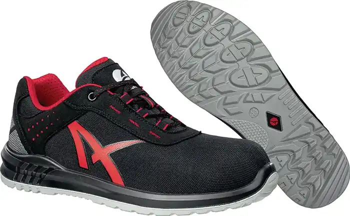 ALBATROS Chaussures de sécurité GRID LOW taille 40 noir/rouge ( 4300700700 ) Bon Plan