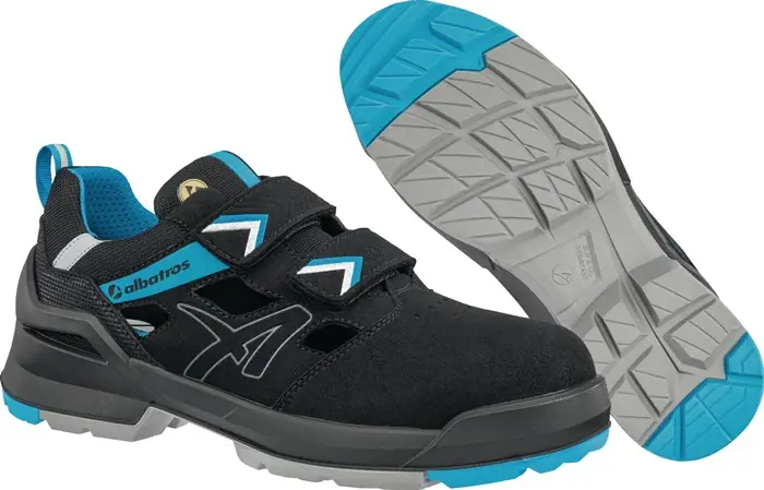 ALBATROS Chaussure de sécurité FORGE AIR LOW Taille 42 noir/bleu ( 4300700802 ) Achat Immédiat