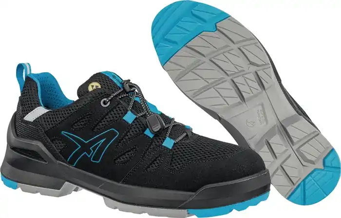 ALBATROS Chaussures de sécurité FASTPACK LOW Taille 42 noir/bleu ( 4300700812 ) Pas Cher
