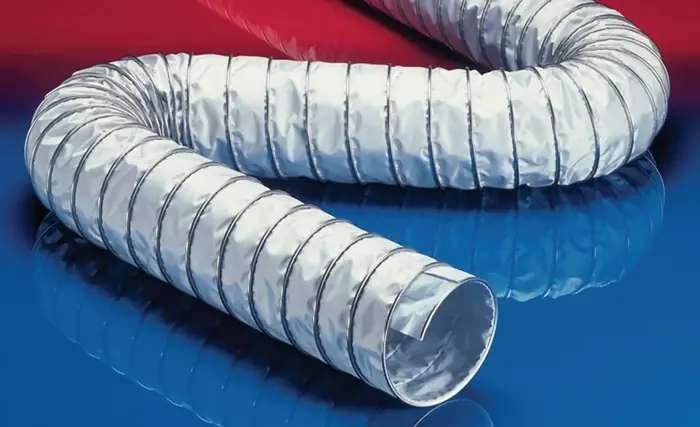 Authentique NORRES Tuyau d'aspiration et de soufflage CP PTFE_GLASS-INOX 471 125-127 mm 137,00 mm ( 4501403598 )
