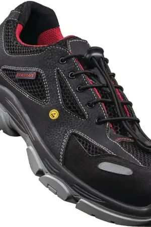 STABILUS chaussure de sécurité THILO LOW taille 44 noir/rouge (4703000074) Satisfait Ou Remboursé