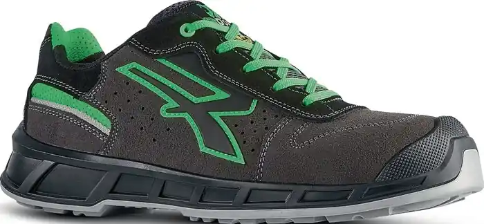 Prix Réduit Chaussure basse de sécurité U.POWER Taylor taille 42 gris/vert ( 8000489082 )