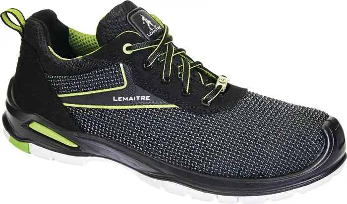 Authentique LEMAITRE Chaussures de sécurité Ringo taille 42 noir/vert ( 8000776425 )