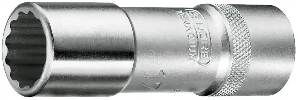 Authentique GEDORE Jeu de clés à douille D 19 L 1/2 po. 12 pans ( 4000821373 )