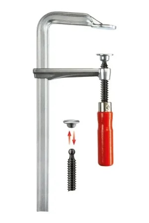 BESSEY Serre-joints tout acier GZ envergure 1250 mm col de cygne 120 mm ( 4000831532 ) Achetez Aujourd'hui