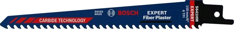 Acheter Direct BOSCH Lame de scie sabre Expert Fiber Plaster S 641 HM longueur 150 mm largeur 19 mm ( 4000837443 )