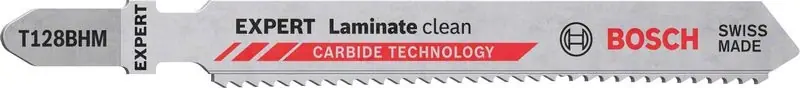 BOSCH Lame de scie sauteuse Laminate Clean T 128 BHM longueur totale 92 mm ( 4000837454 ) Satisfait Ou Remboursé