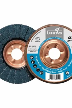 LUKAS Disque à lamelles SLTT ZK D. 125 mm granulation 40 plat ( 4000840321 ) Bon Marché