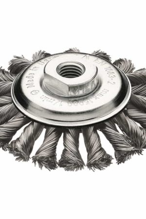 Vente Flash LESSMANN Brosse conique D. 115 mm M14 épaisseur de fil 0,5 mm ( 4000840753 )
