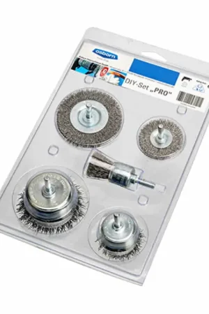 OSBORN Assortiment de brosses attachement 6 mm épaisseur de fil 0,3mm ( 4000841238 ) Commander Vite