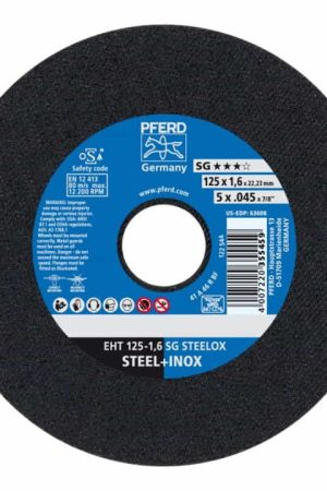 PFERD Disque à tronçonner SG STEELOX D125x1,6 mm droit ( 4000841262 ) Dernière Chance