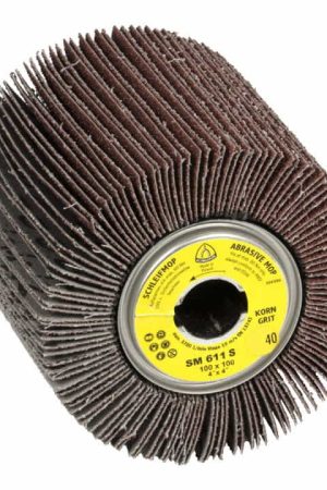 KLINGSPOR Rouleau de satinage SM 611 S 40 marron ( 4000841723 ) Produit De Marque