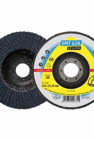 Affaire À Saisir KLINGSPOR Disque à lamelles SMT 628 Supra D. 115 mm granulation 40 plat ( 4000842267 )