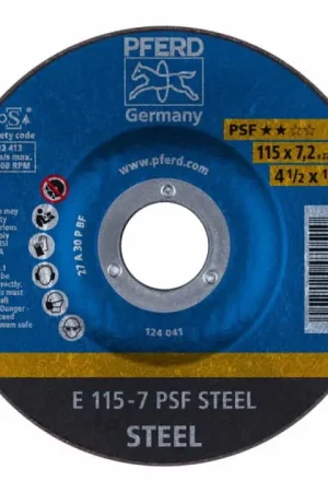Promotion Saisonnière PFERD Meule à ébarber PSF STEEL D180xS7,2 mm ( 4000842652 )